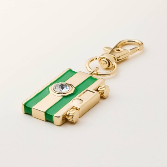 Camera Bag Charm Keychain - kate spade new york x Target Gold/Green - Picture 4 of 4